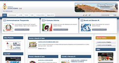 Desktop Screenshot of comune.olevanoromano.rm.it